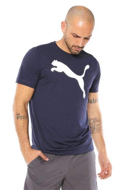 camiseta puma azul
