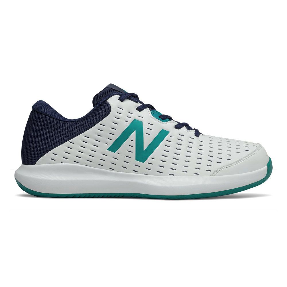 Tênis New Balance 696 V4 - Branco e Verde - Hit Tennis Sports - Morumbi
