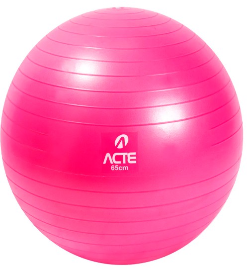 Bola de Pilates 65cm Rosa - Suprafit