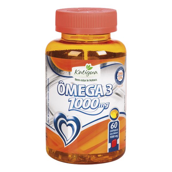 Omega 3 1000Mg 60Cps Gel Katigua - SANTO NATURAL
