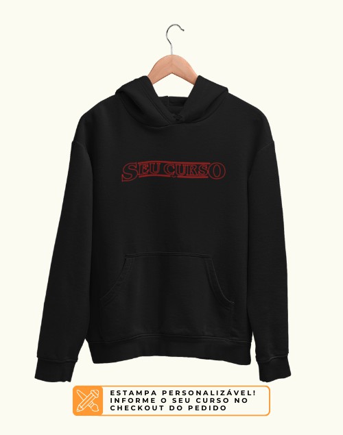 Moletom Canguru Flanelado Coleção Stranger Things Todos