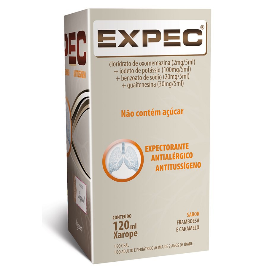 Xarope Expectorante (Zero Açúcar) - Uso Permitido para Dia - Tito Farma