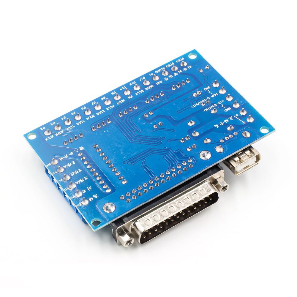 Controladora de CNC Interface Mach 3 Router Até 5 Eixos + Cabo Usb