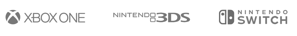 XBOX one, Nintendo 3DS, Nintendo Switch