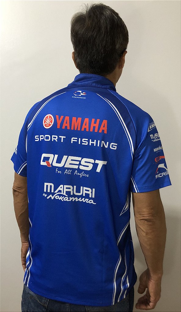 Camiseta de pesca - La maglia - Nelson Nakamura- Proteção UV 50