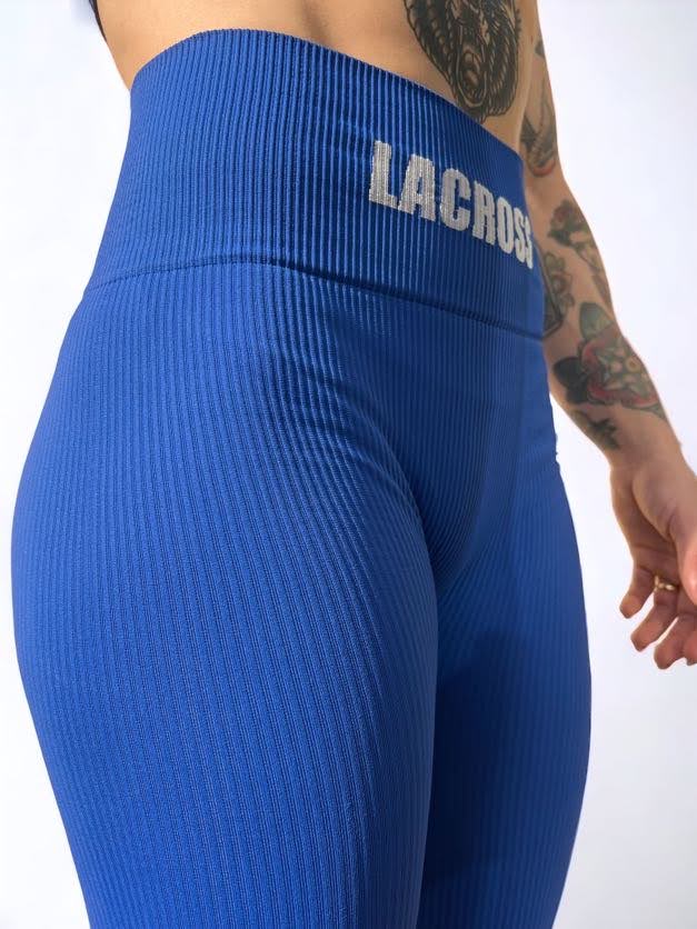 Legging Modeladora Seamless Azul Klein Lacross| Em até 5x