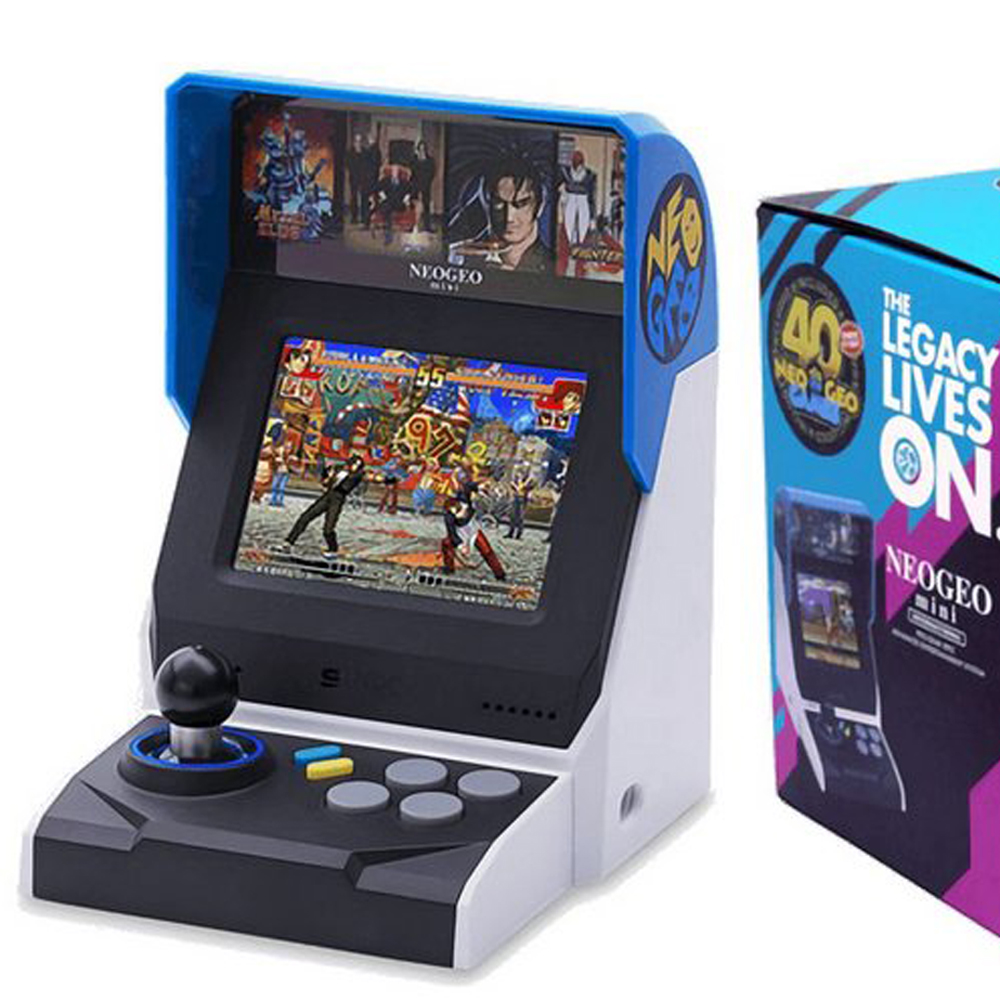 Mini NeoGeo International 40 Jogos SNK - Game com Café.com