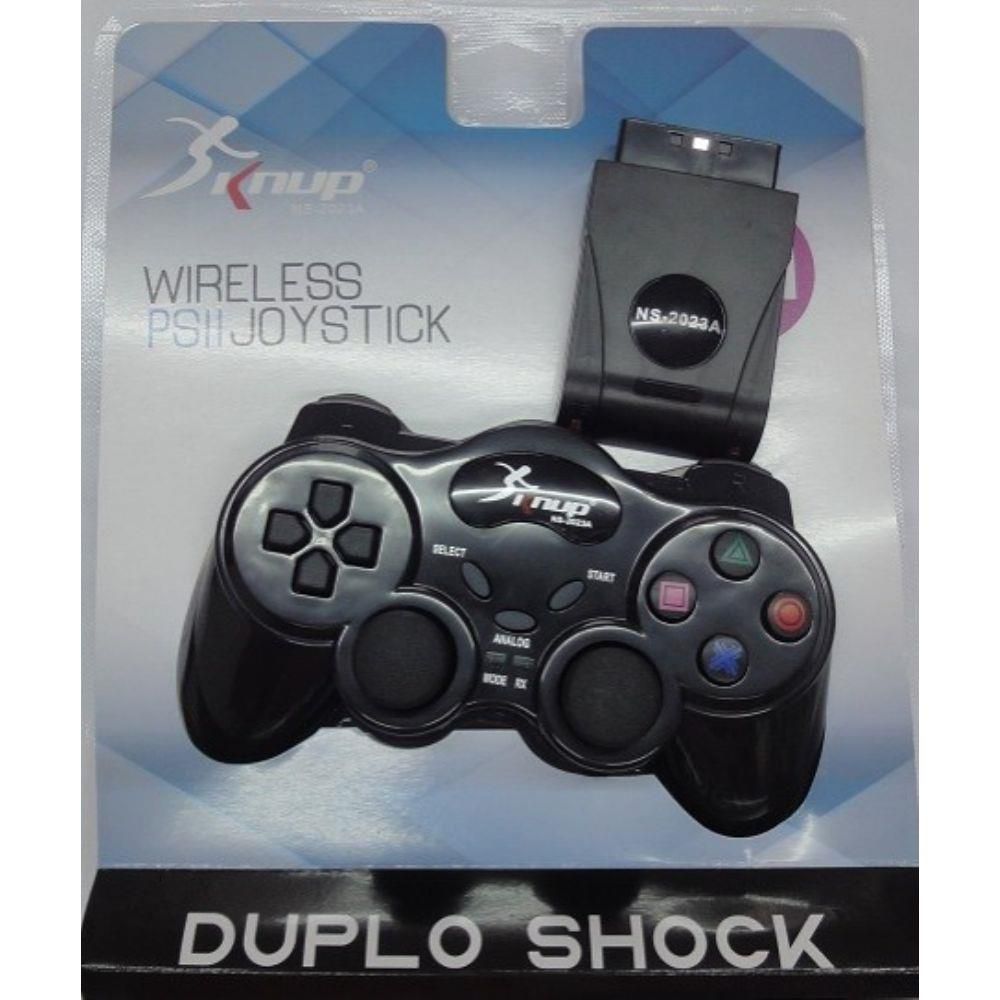 CONTROLE P/PS2 COM FIO KNUP, KP-GM014 | Preço Bom 124
