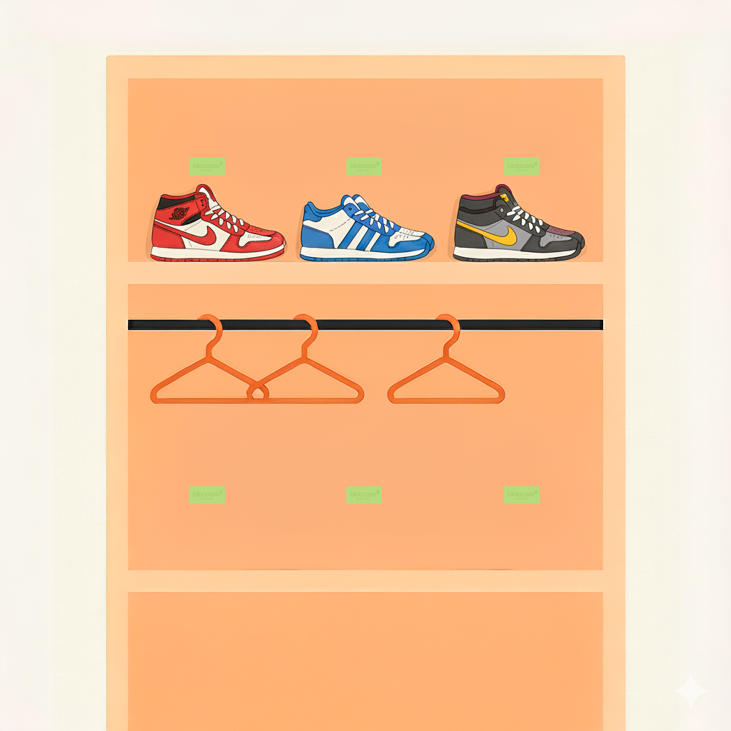 Espace as etiquetas Bloccare