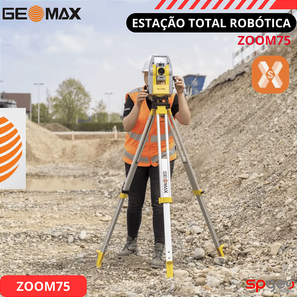 GeoMax E.T. Zoom75 Robótica - SPGeo