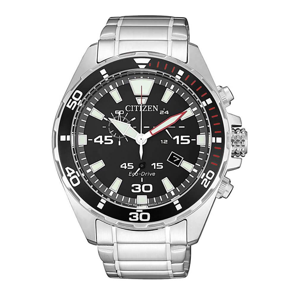 Relógio Citizen Masculino Eco-Drive TZ31490T AT2430-80E - Relógios