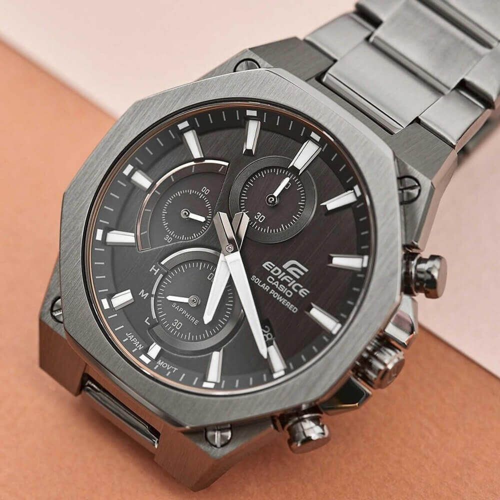 Relógio Casio Edifice Masculino Solar EFS-S570DC-1AUDF Safira