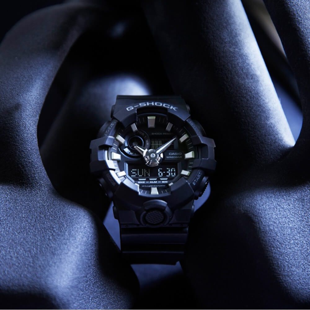 Relogio Casio G Shock Masculino GA 700 1BDR. Relogios NextTime