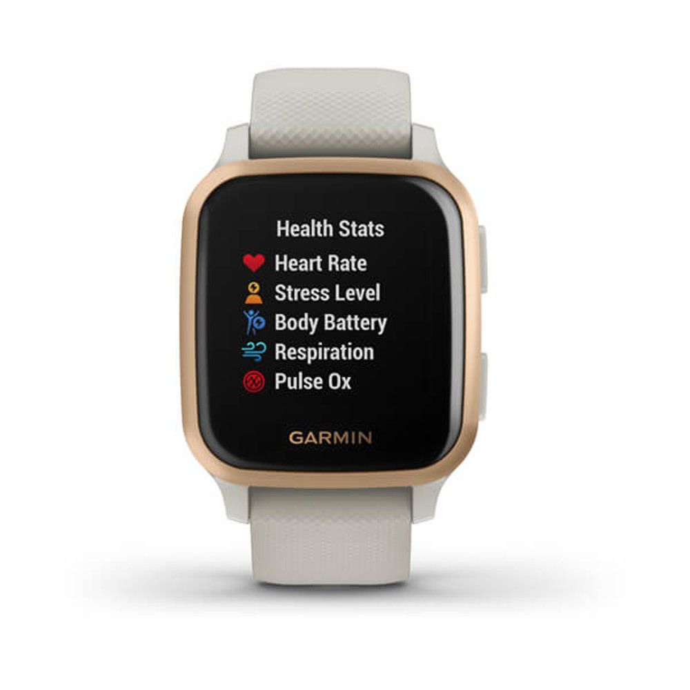 Smartwatch e monitor cardíaco de Pulso e GPS Garmin Venu Sq Music