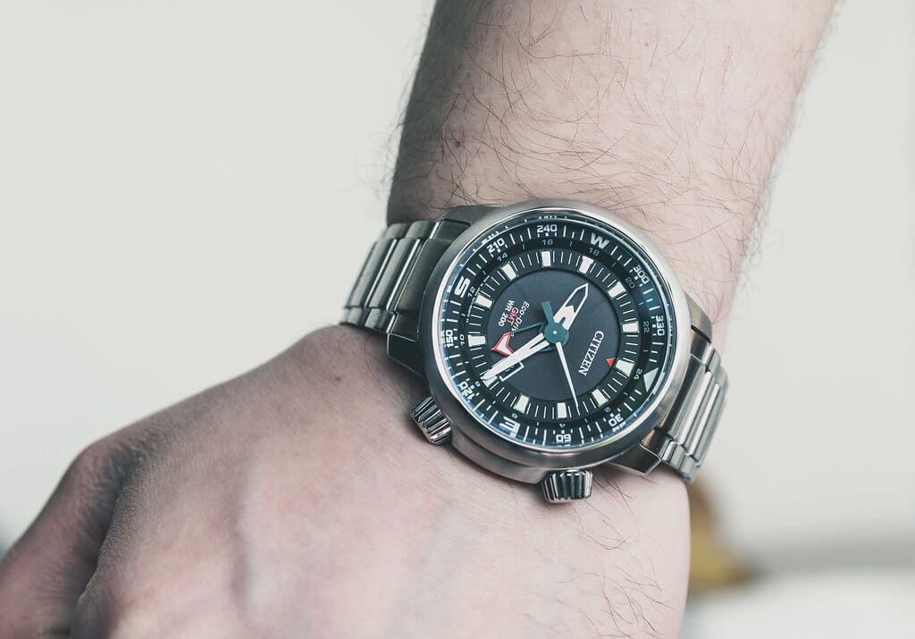 Relógio Citizen Masculino Eco-Drive TZ30759T BJ7080-53E - Relógios