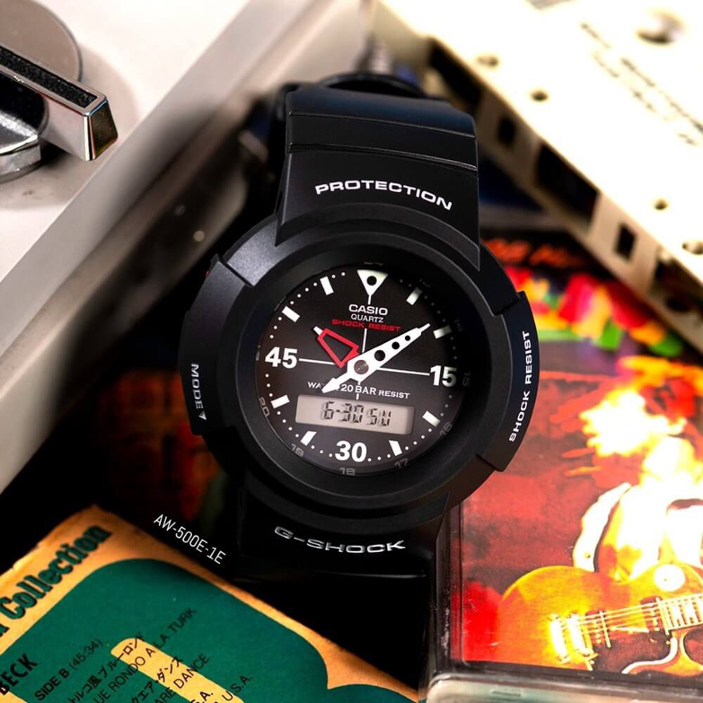 CASIO G-SHOCK （Gショック） AW-500E 【新品】 Relógio Casio G-Shock AW-500E-1EDR Revival - Relógios NextTime