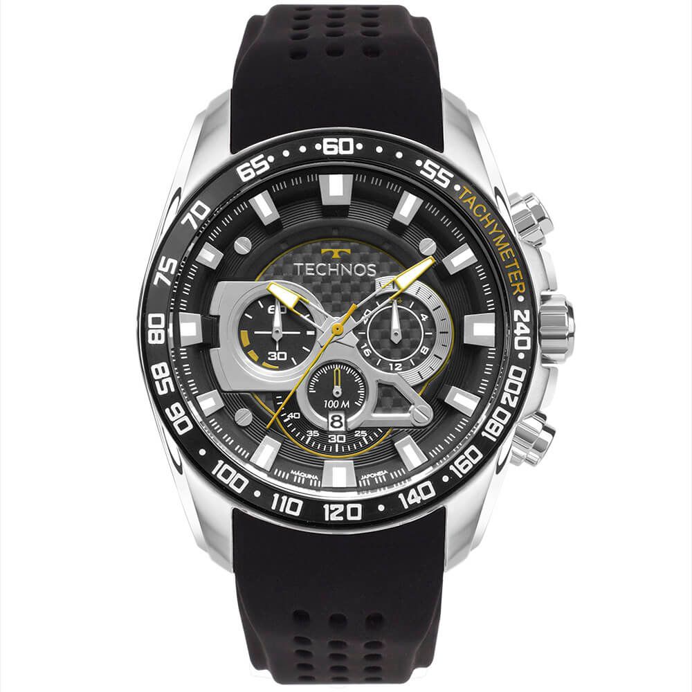 Relógio Technos Masculino Ts Carbon Bicolor - OS2ABU/2P - Relógios