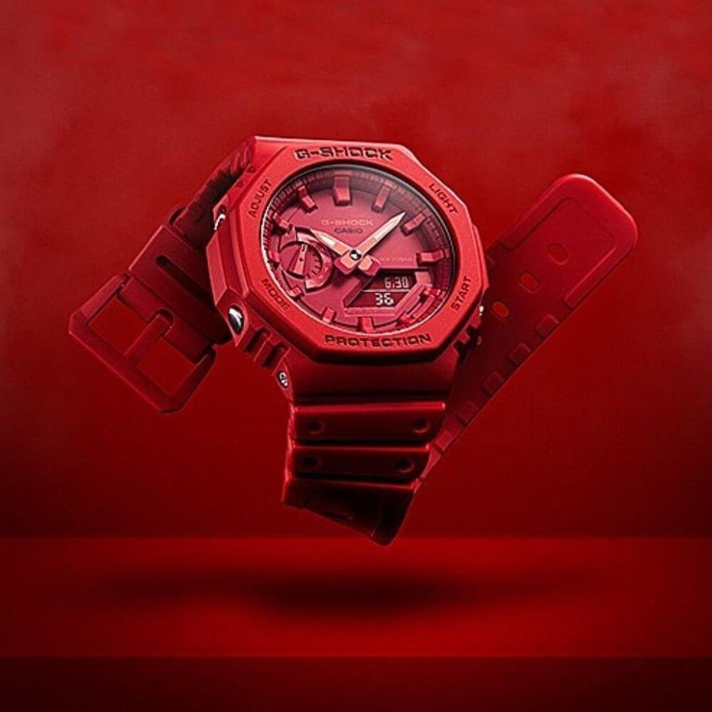 Relógio Casio G-SHOCK GA-2100-4ADR *Carbon Core Guard - Relógios