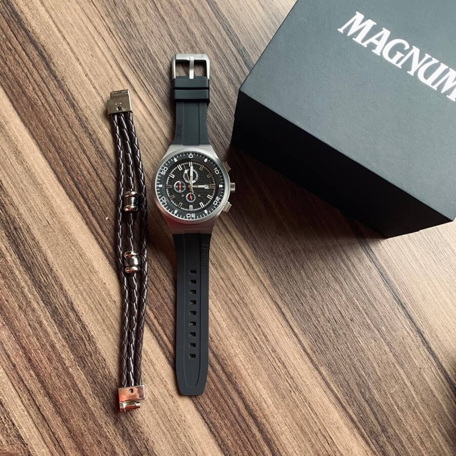 Kit Relógio Magnum Masculino MA33737C + Pulseira. - Relógios NextTime