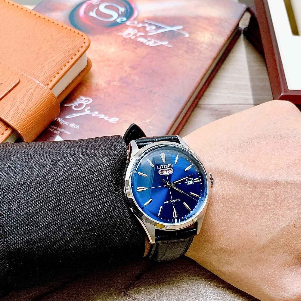 Relógio Citizen Masculino Automático TZ21205F NH8350-08E