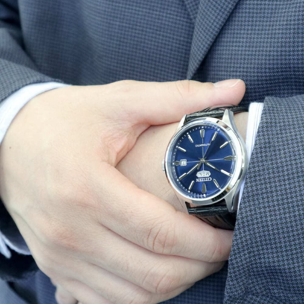 Relógio Citizen Masculino Automático TZ21205F NH8350-08E