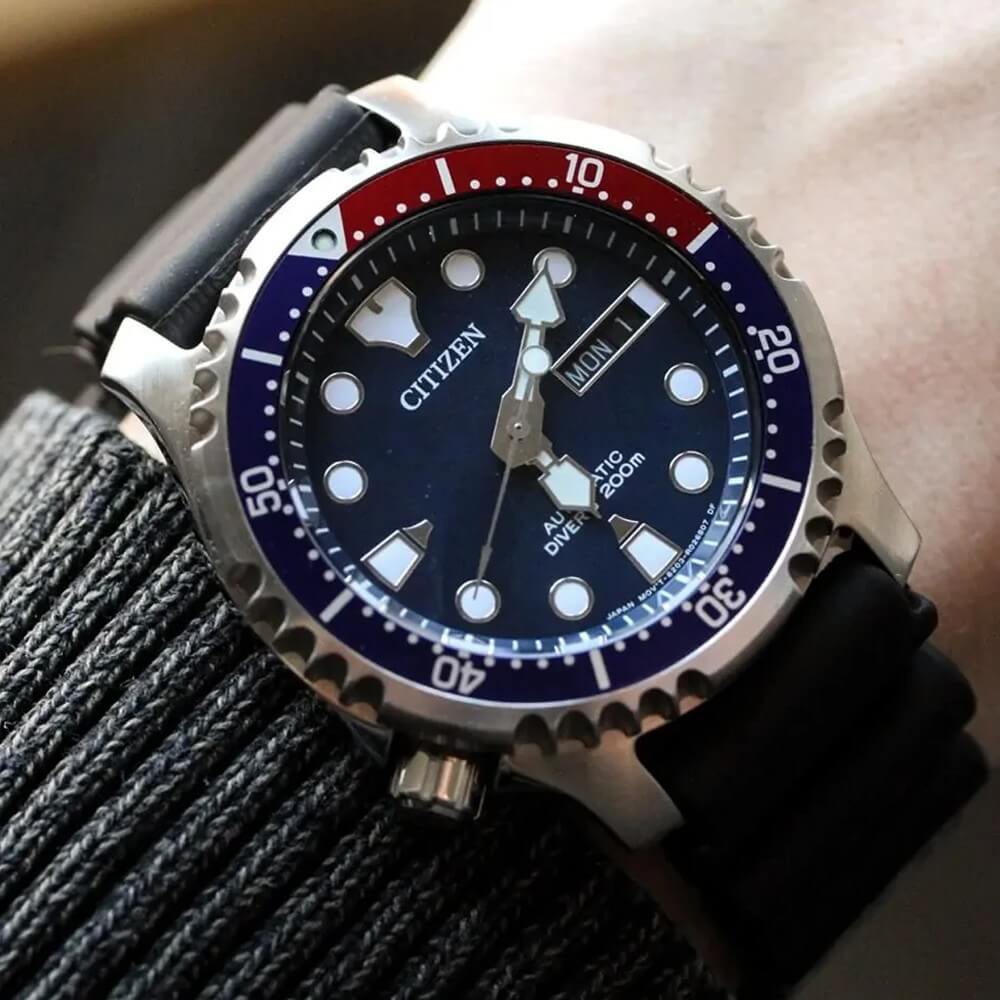 Relógio Citizen Promaster Marine TZ31696A NY0086-16L Automático