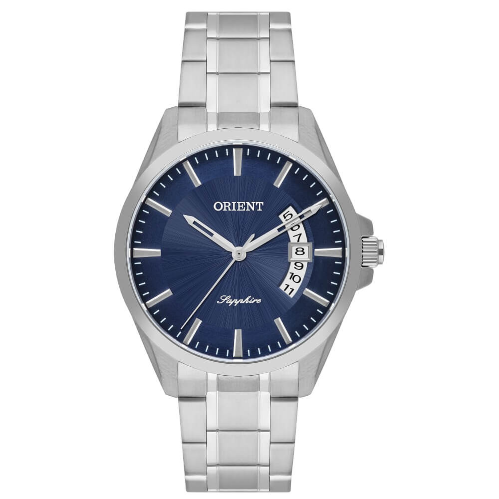 14kgfブルーオニキスフロスト Relógio Orient Masculino Eternal Safira MBSS1457 D1SX - Relógios