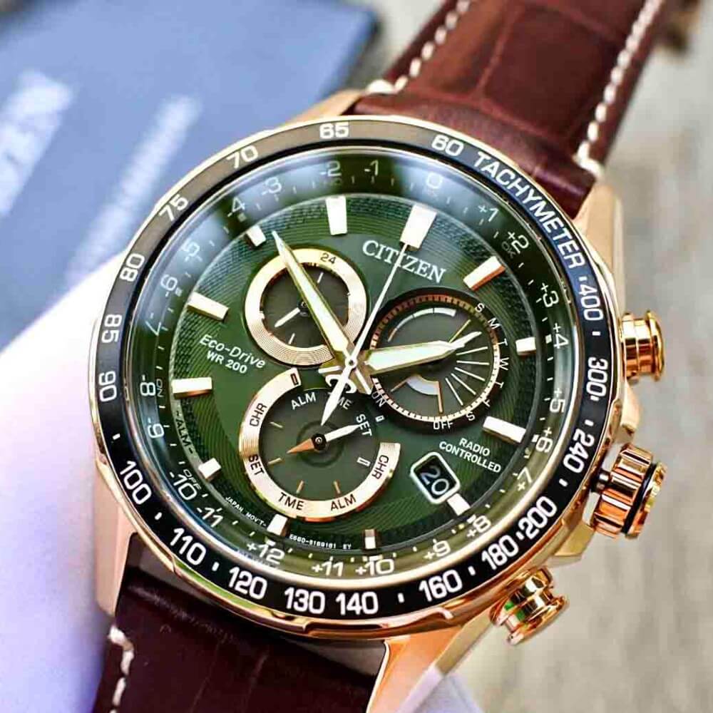 Relógio Citizen Eco-Drive Pcat Radio Controlled TZ31801G - CB5919