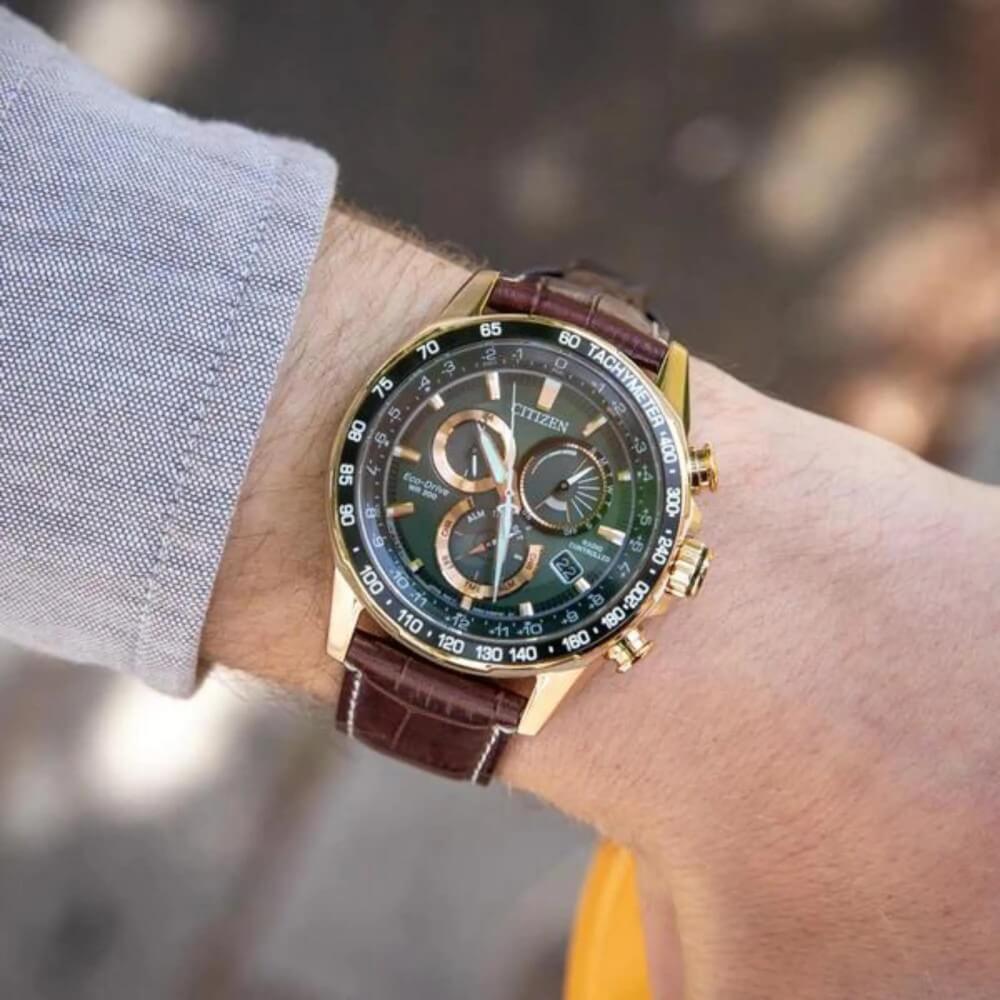 Relógio Citizen Eco-Drive Pcat Radio Controlled TZ31801G - CB5919