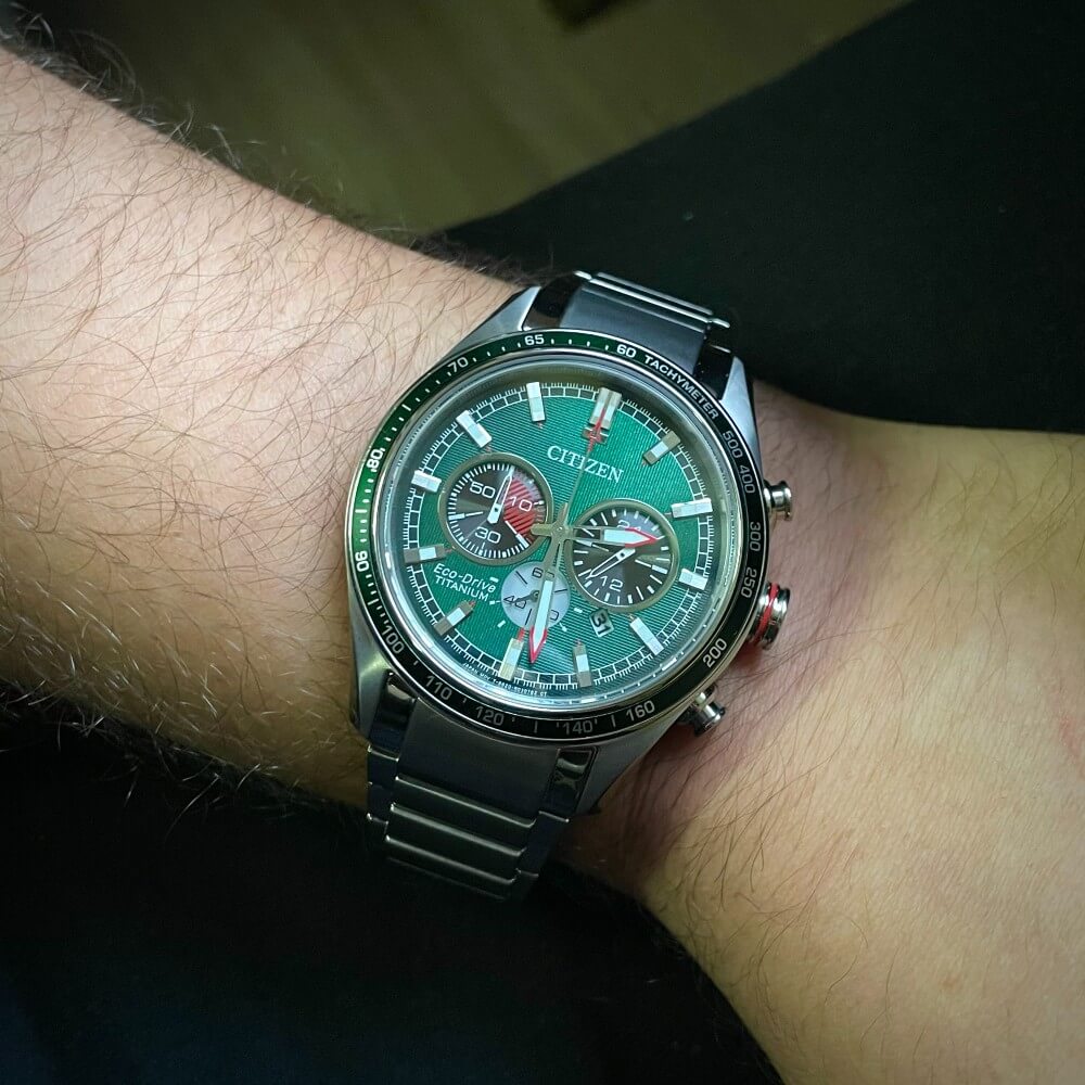 テク Relógio Citizen Eco-Drive TZ31874G CA4497-86X Titanium Safira