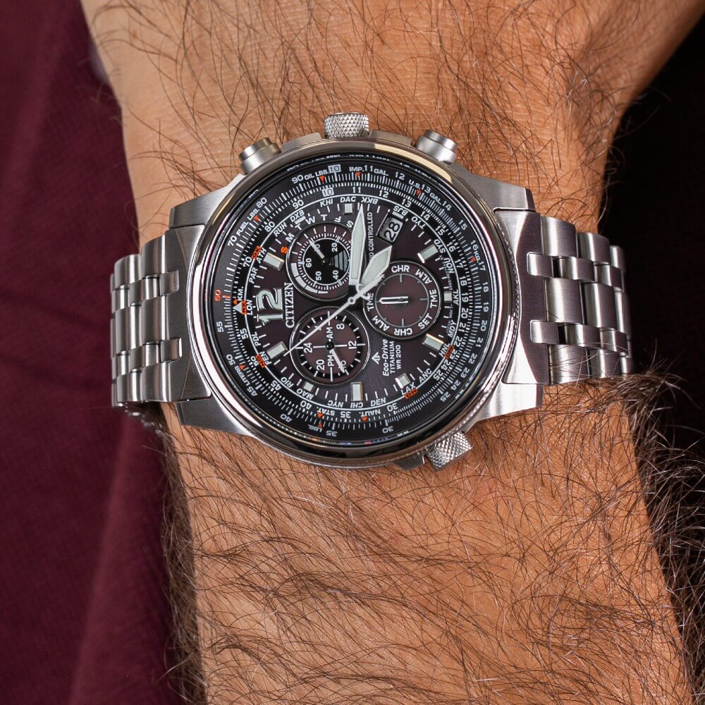 Relógio Citizen TZ31794T CB5850-80E Radio Controle Safira Titanium