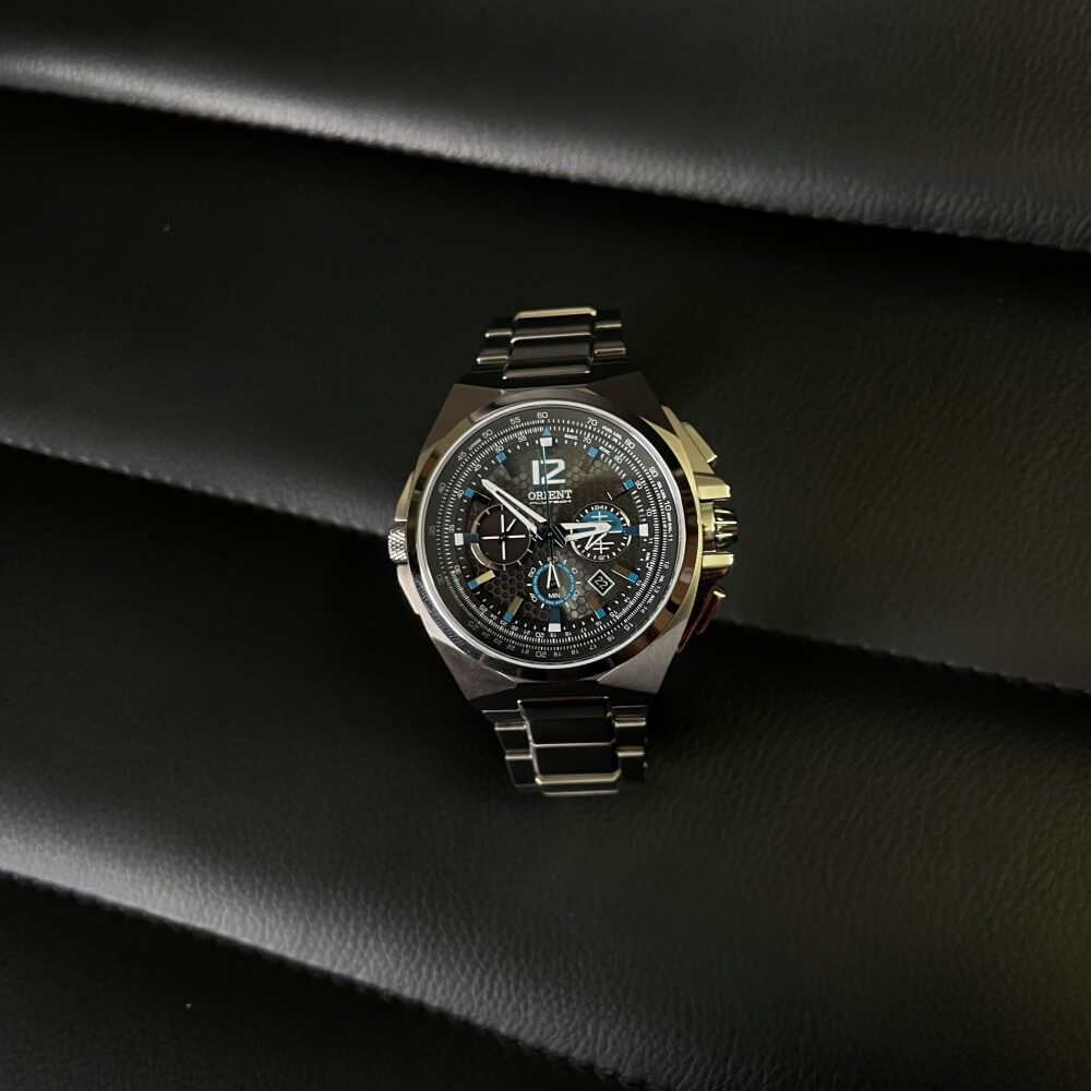 Relógio ORIENT Masculino FlyTech MBTTC017 G2GX Safira Solar