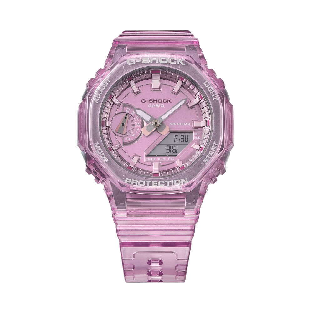 Relógio Casio Feminino G-Shock GMA-S2100SK-4ADR Skeleton