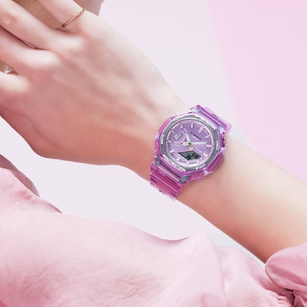 Relógio Casio Feminino G-Shock GMA-S2100SK-4ADR Skeleton