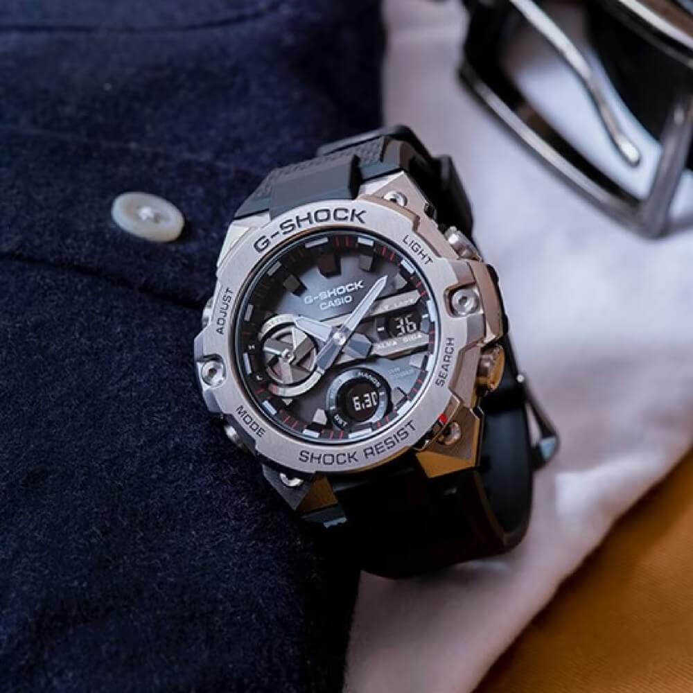 Relógio CASIO G-Shock G-Steel GST-B400-1ADR - Relógios NextTime