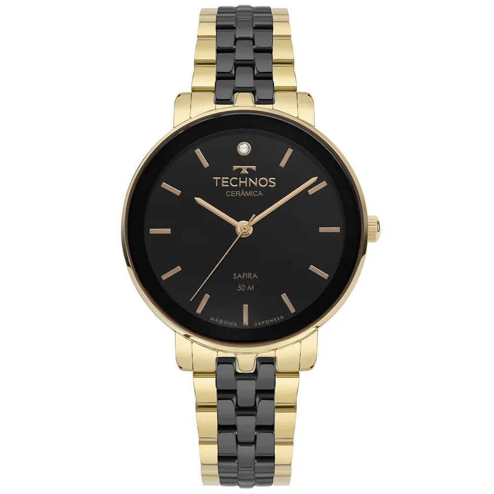 Relógio Technos Feminino Ceramic saphire 2035MZL/1P - Relógios