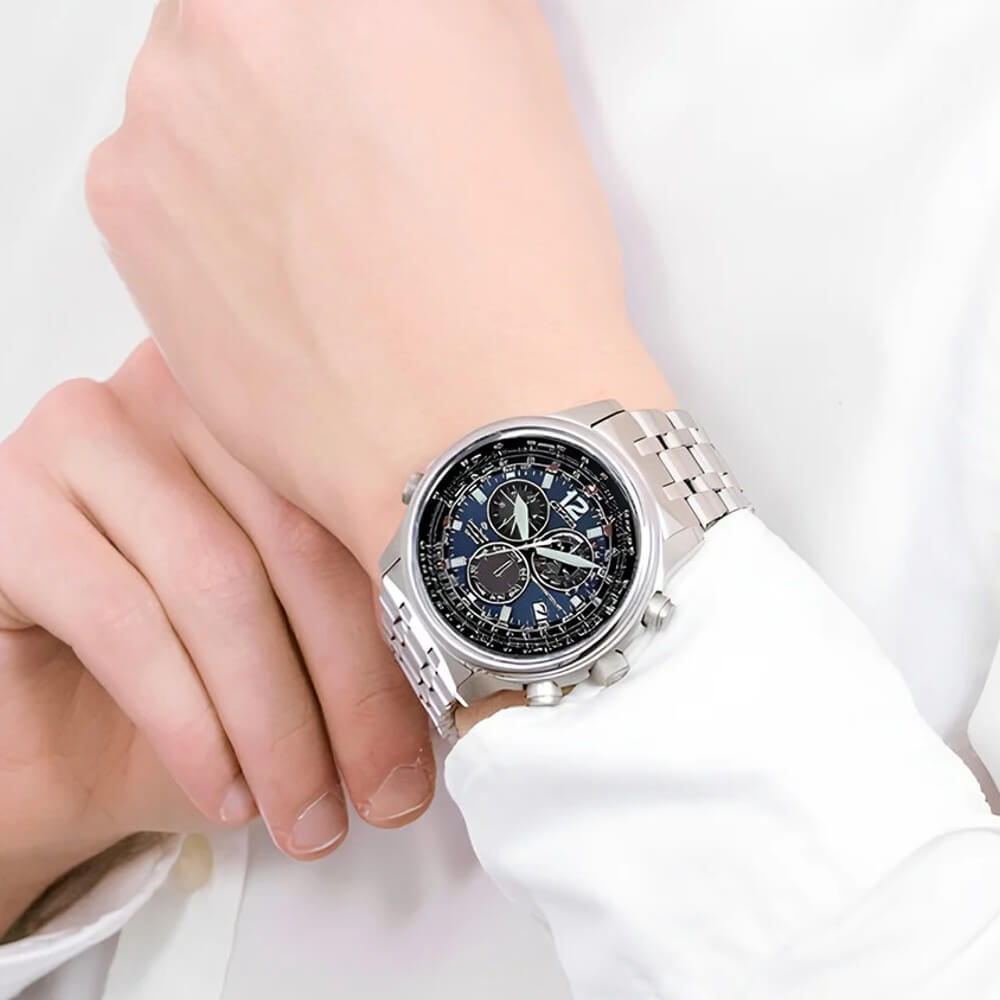 Relógio Citizen TZ31794F CB5850-80L Radio Controle Safira Titanium