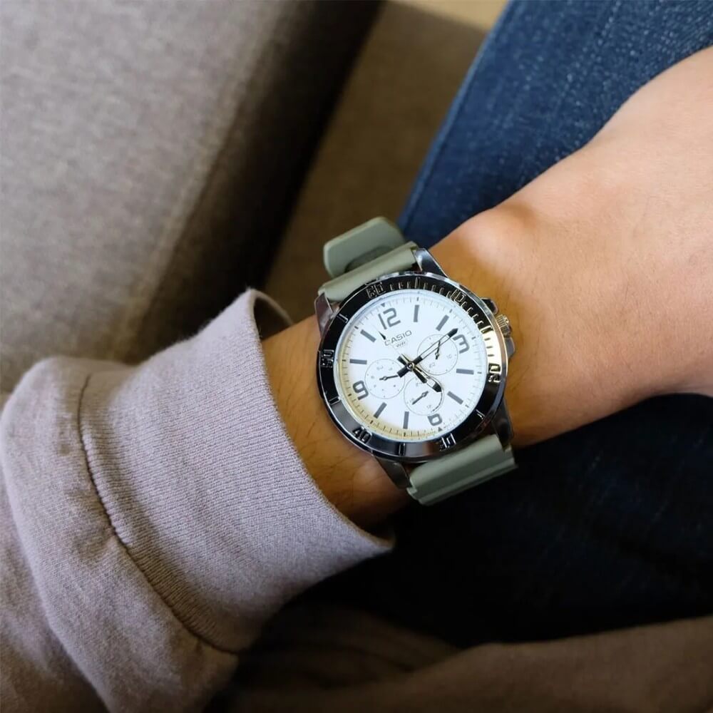 Relógio Casio Collection Masculino MTP-VD300-3BUDF - Relógios NextTime
