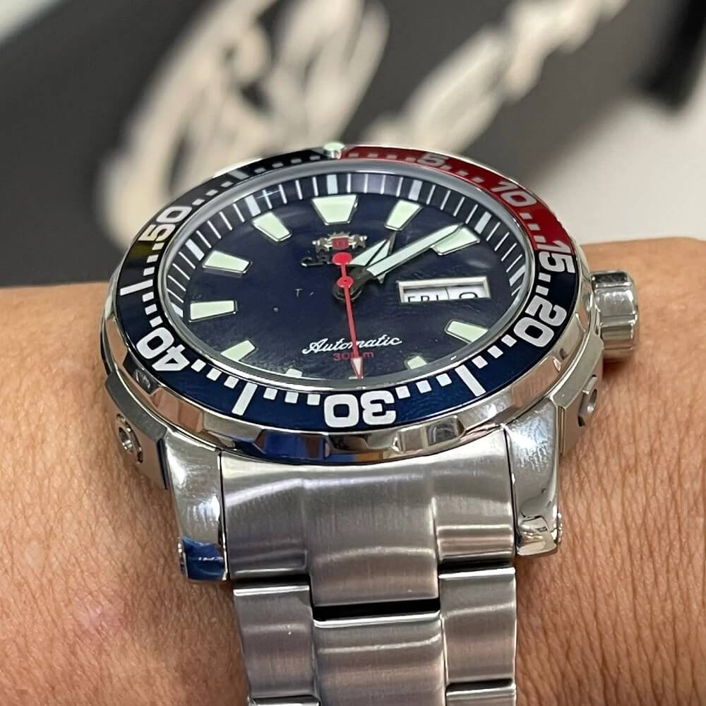 Relógio Orient Automático Poseidon Diver F49SS034 D1SX - Troca