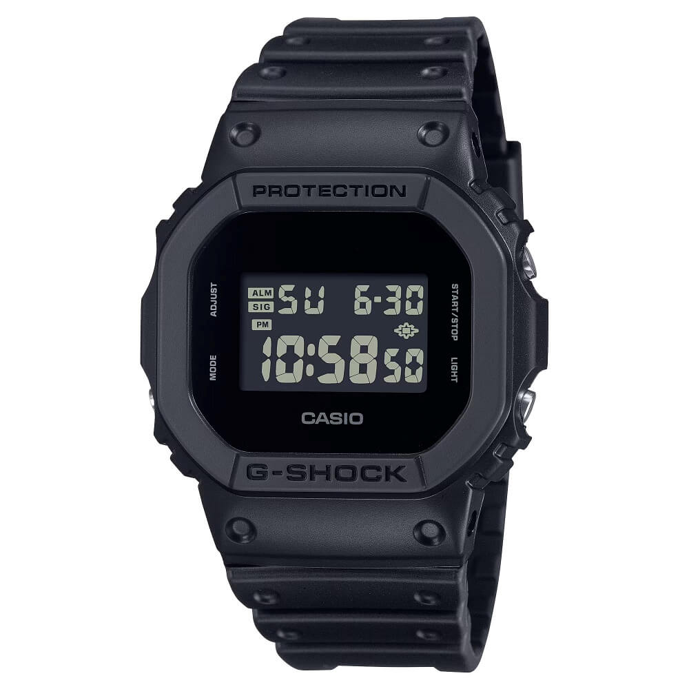 STUDIO SEVEN × G-SHOCK DW-5600 Relógio Casio G-Shock Masculino DW-5600UBB-1DR - Resistência e