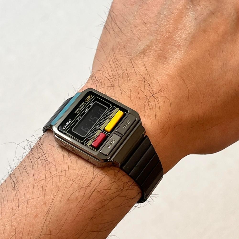 Relógio Casio Vintage Unissex A120WEGG-1BDF - Relógios NextTime