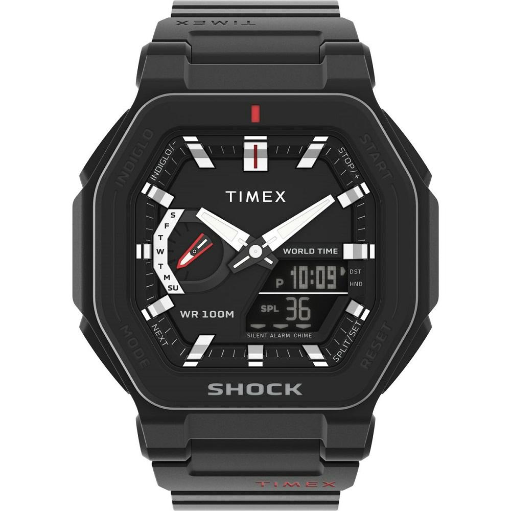 Relógio Timex Expedition Shock TW2V35600M Preto 45mm Masculino