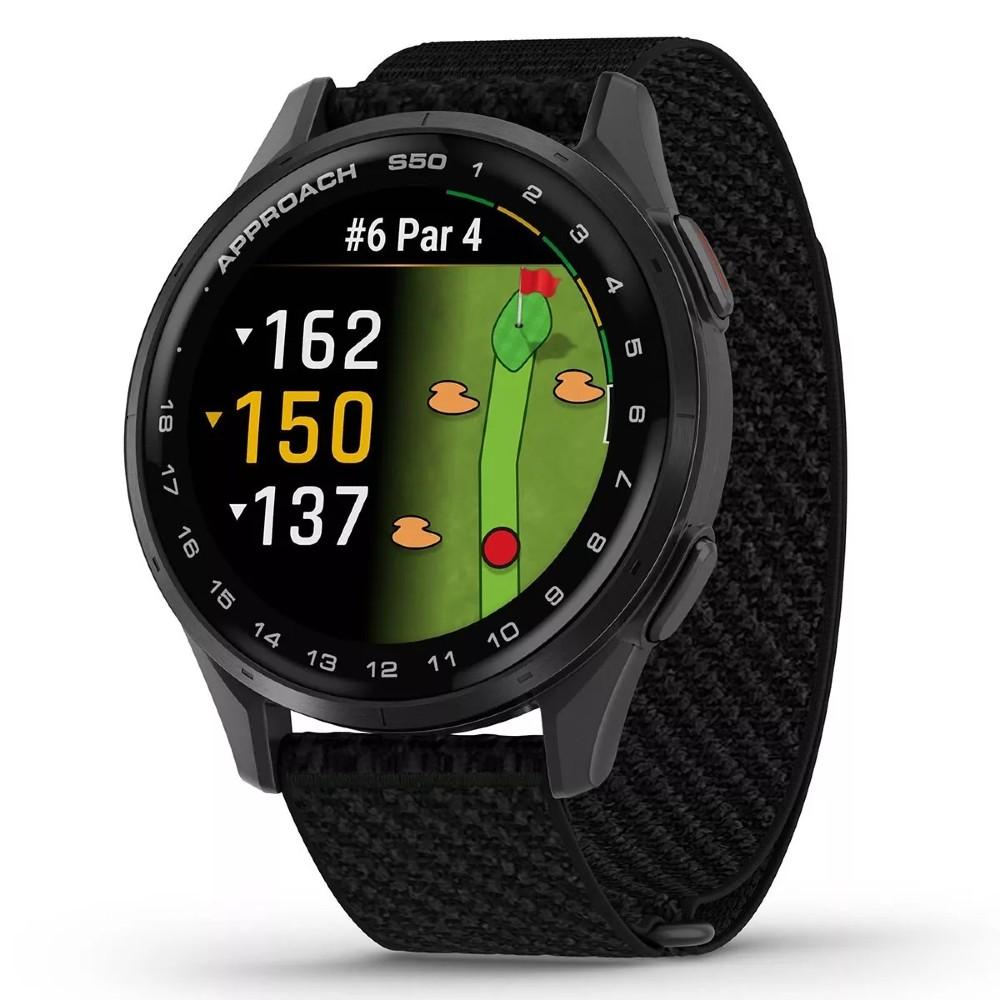 ひ*ろ様 GARMIN Approach S50GPSナビ Garmin Approach S50 – Smartwatch de Golfe com Monitorização de