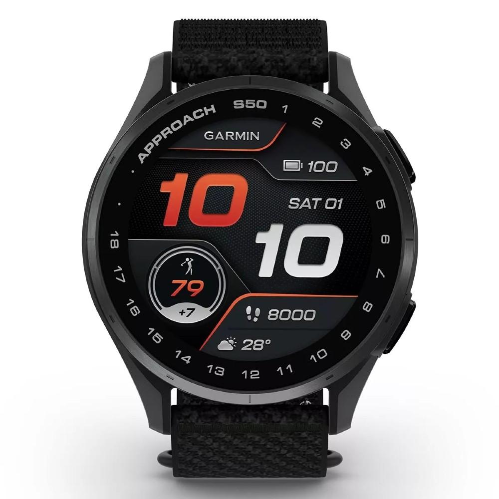 Garmin Approach S50 GPSウォッチ Garmin Approach S50 – Smartwatch de Golfe com Monitorização de