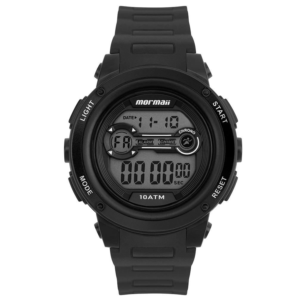 Relógio Mormaii Masculino Wave Preto - MO0450C/8P - Relógios NextTime