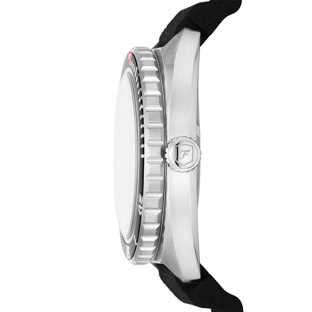 Relógio Fossil Masculino Breaker Prata FS6062/2KN 42mm – 200m