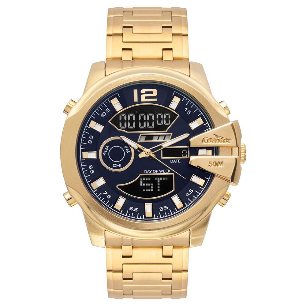 Relógio Condor Masculino Digital Dourado - COFS0609AB/4A