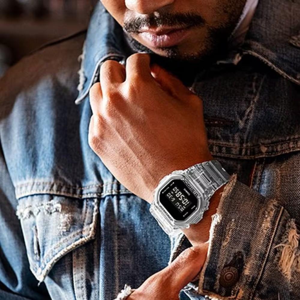 Relógio G-Shock DW-5600SKE-7DR *Transparent Pack - Relógios NextTime