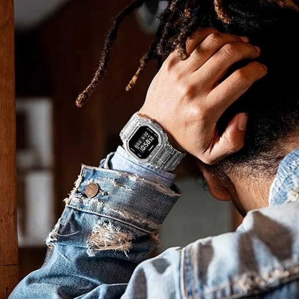 Relógio G-Shock DW-5600SKE-7DR *Transparent Pack - Relógios NextTime