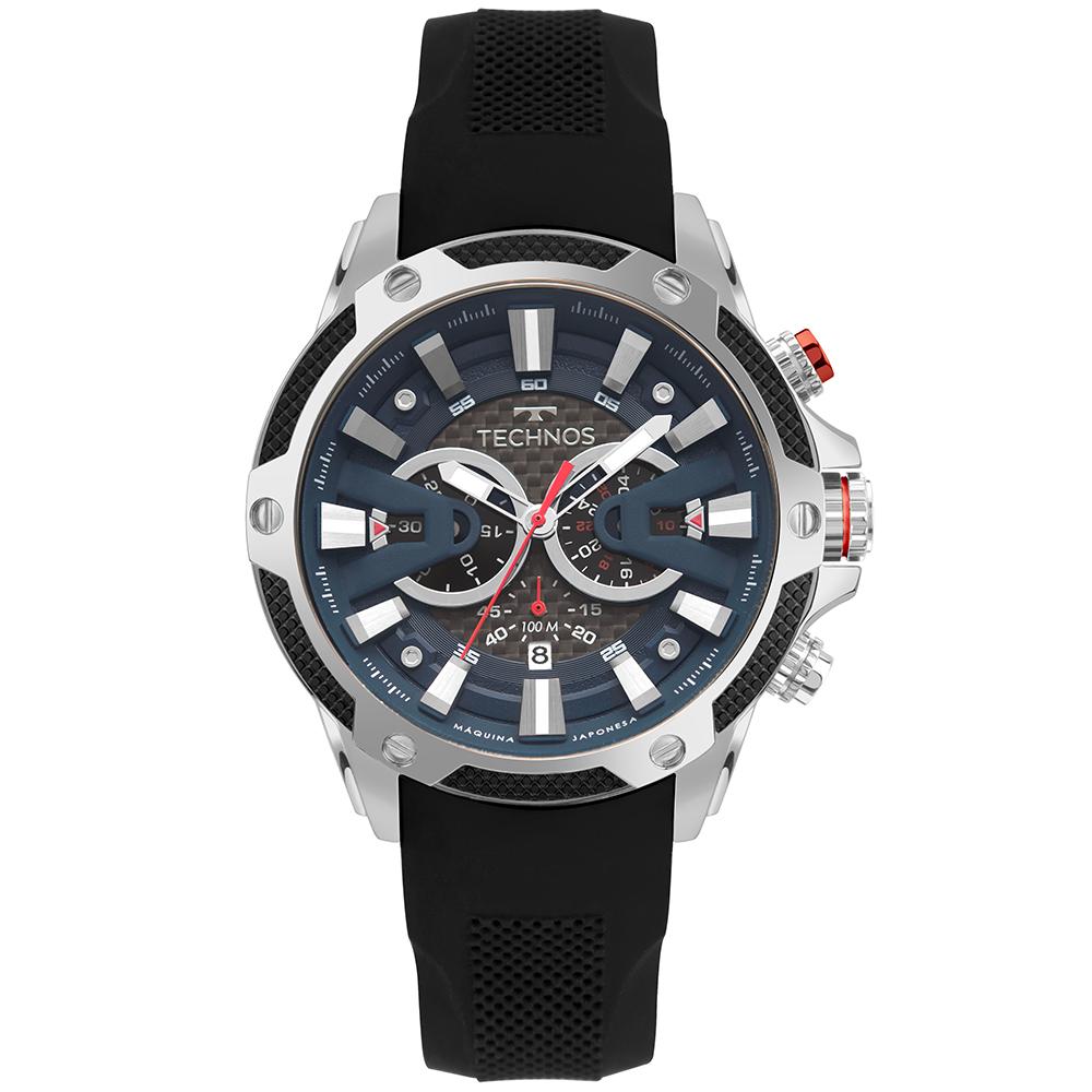 Relógio Technos Masculino Ts Carbon Prata - JS25BCK/2A - Relógios
